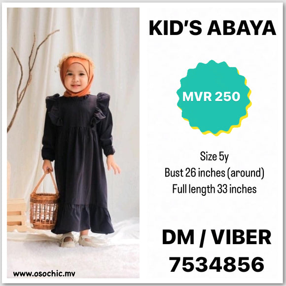 Kid’s Abaya