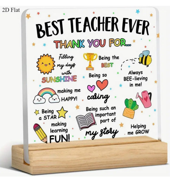 Acrylic Plaque