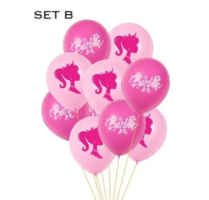 Barbie Balloons 6pcs Set