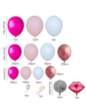 Barbie theme 129pcs Balloons set