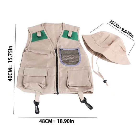 Safari costume with hat