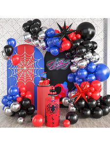 Spider-Man theme Balloon 121pcs Set