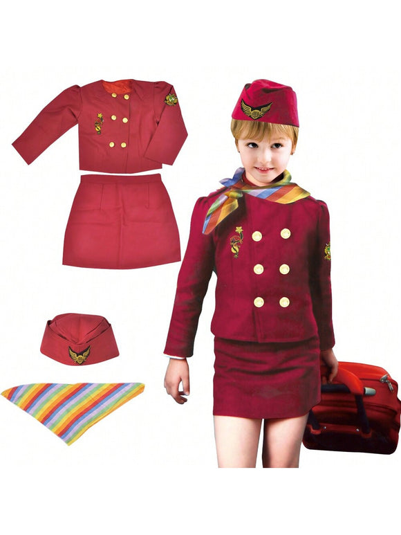 Cabin Crew Costume Set