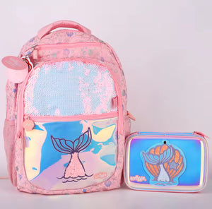 Smiggle - Mermaid Backpack 2pcs Set