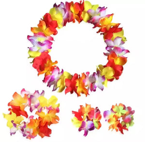 Hawaiian theme Garland 4pcs set