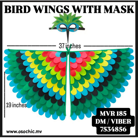 Bird Wings with Mask