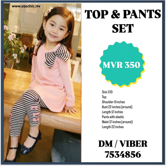 Top & Pants set
