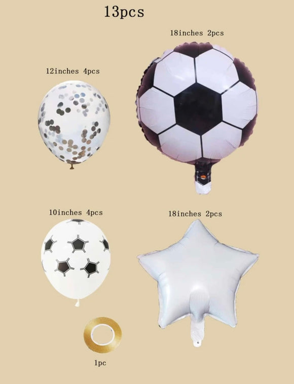 Soccer Party Balloon Sets