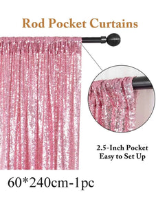 Glitter curtain