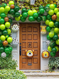 Jungle theme balloon decorations