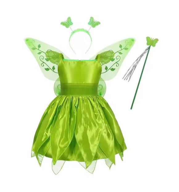 Tinkerbell Costume 4pcs set