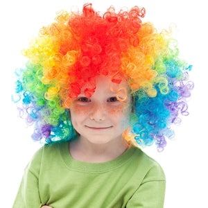 Multicolor Clown Wigs - kids