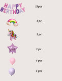 UNICORN THEME BALLOONS