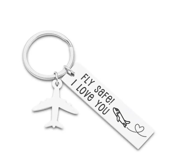 Fly Safe Keychain