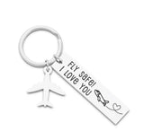 Fly Safe Keychain