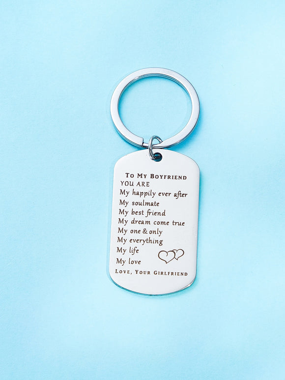 To Boyfriend Keychain