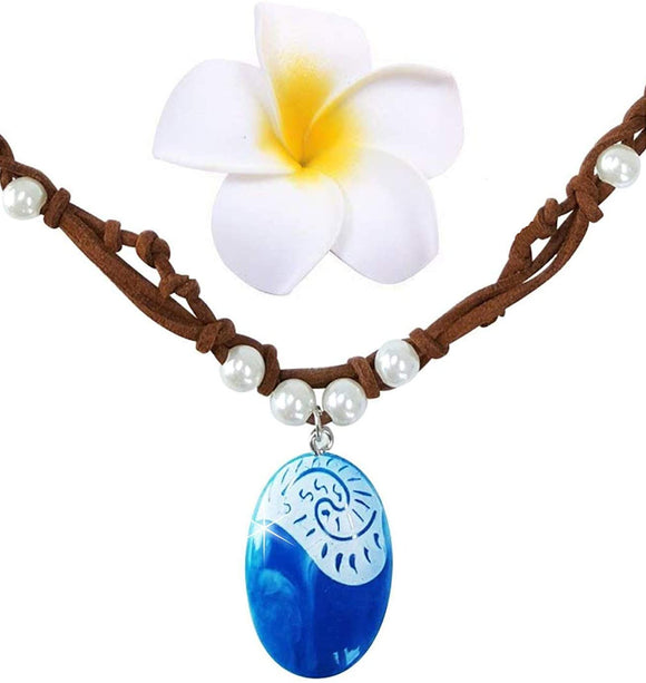 Moana Necklace with Hair clip