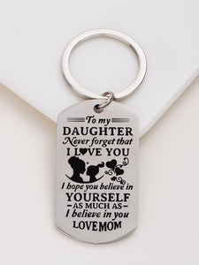 Dear Daughter Keychain