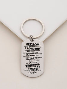 Dear Son Keychain