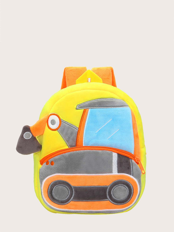 Digger theme Backpack for Preschoolers