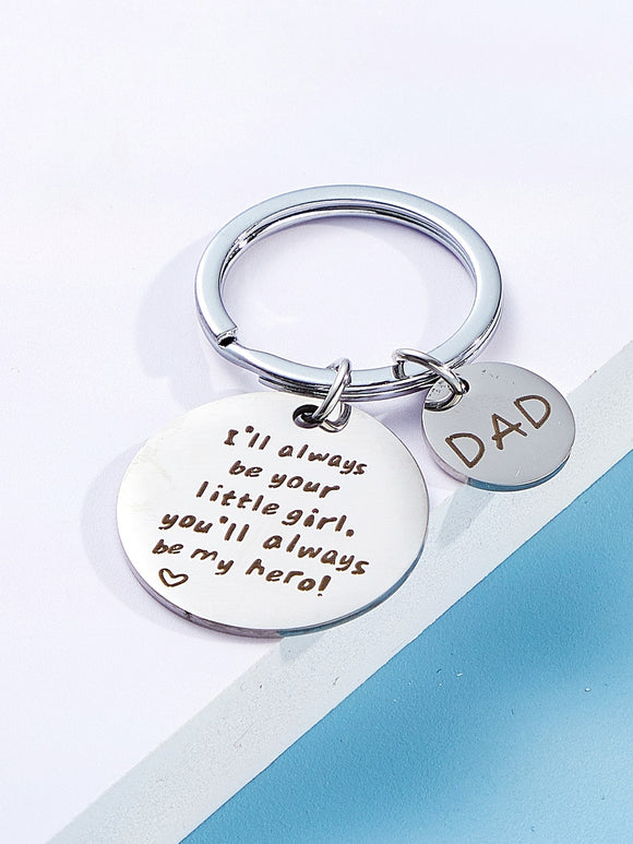 Dear Dad Keychain