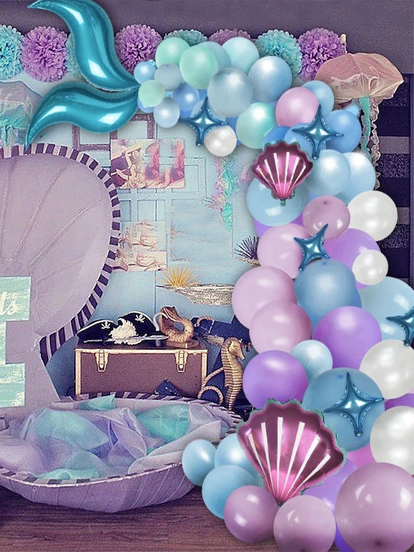 MERMAID THEME PARTY DECORATIONS