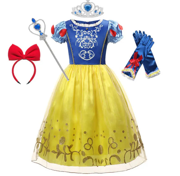 Snow White Costume Set - 5pcs