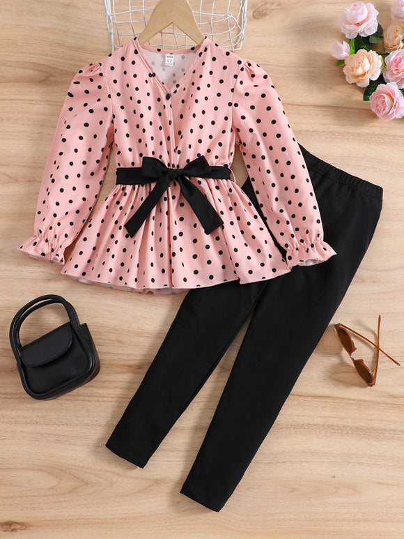 Pink Top & Pants set