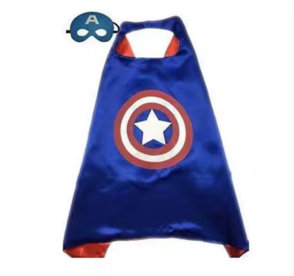 Captain America Cape with Mask