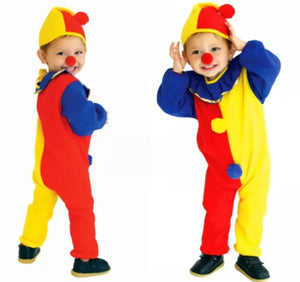 Clown costume with hat & nose