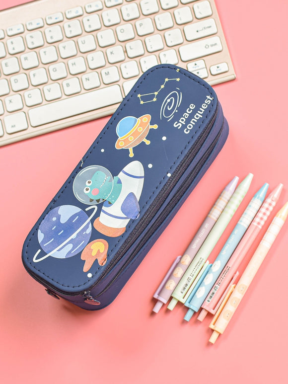 Space theme Pencil case