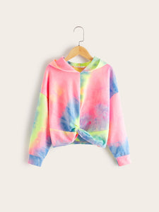 Tie dye Girl Hoodie