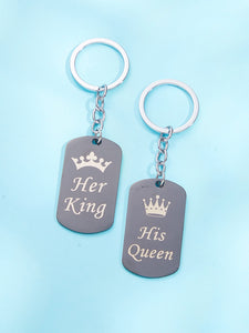 King & Queen Keychain