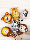 Jungle theme balloon decorations