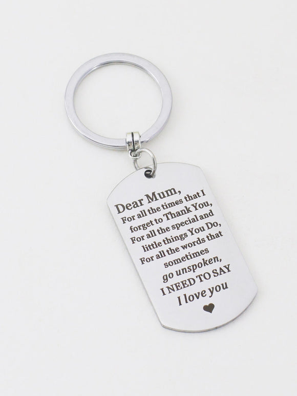 Mom Keychain